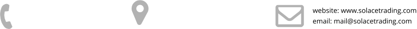 website: www.solacetrading.com email: mail@solacetrading.com